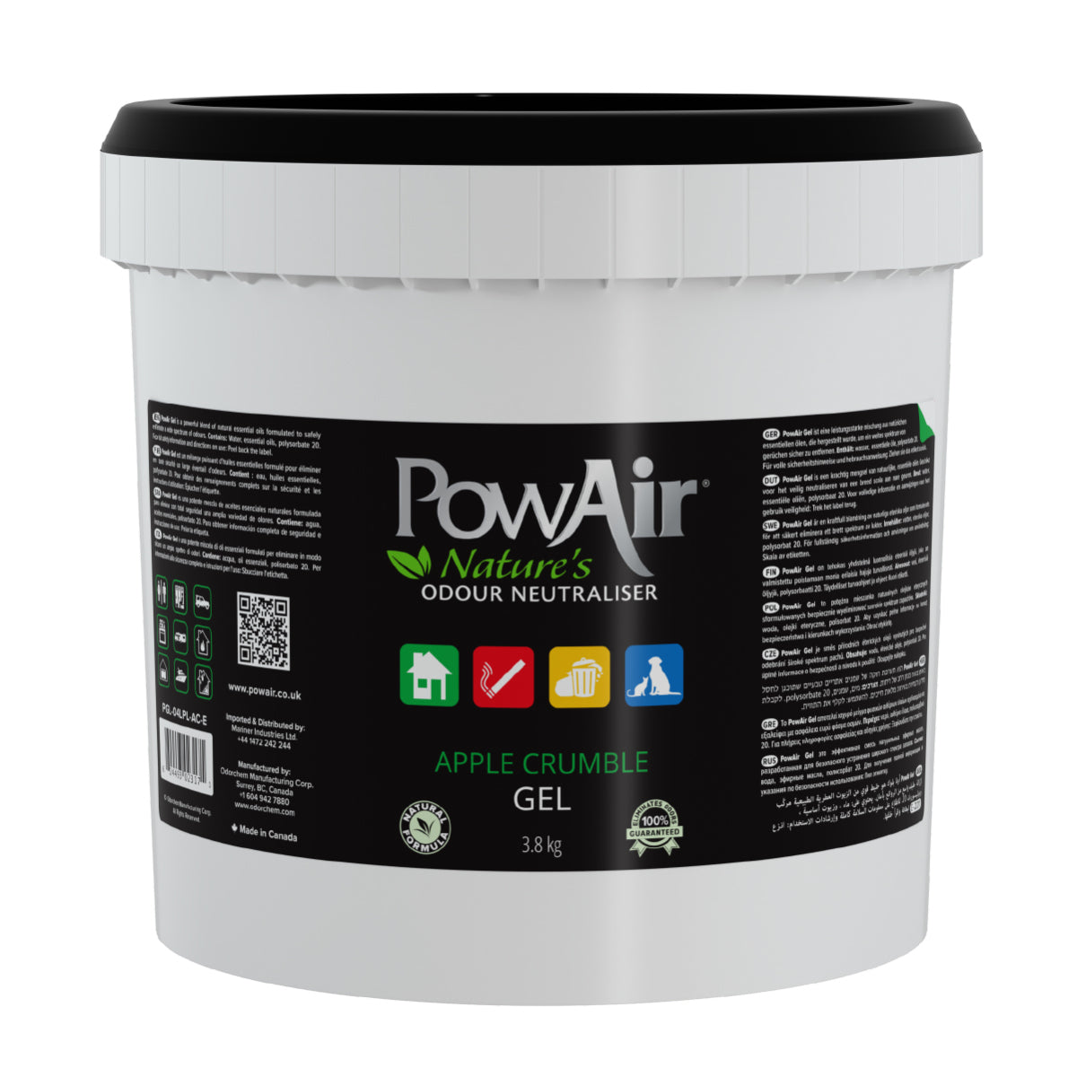 PowAir Geruchskiller Gel – Apple Crumble