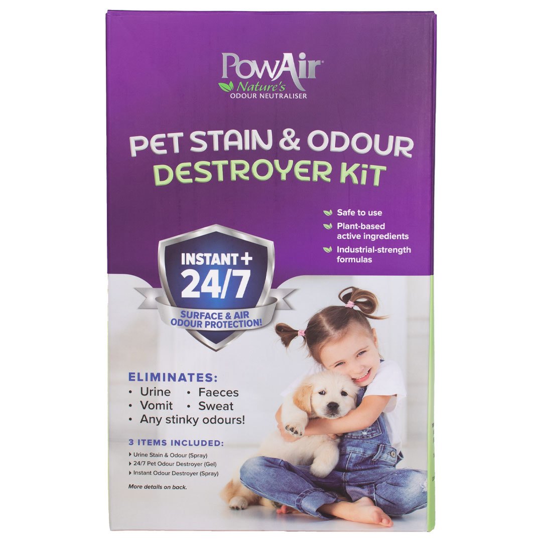 PowAir Pet Stain & Odour Kit – Flecken- und Geruchsentferner Set