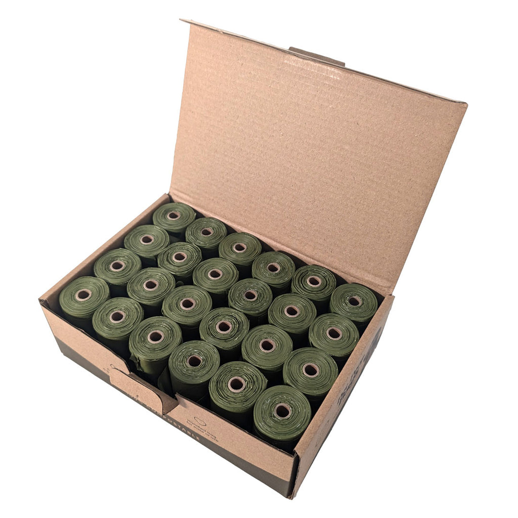 Pet Poop Bags – 100% kompostierbare Hundekotbeutel (360 Stück)