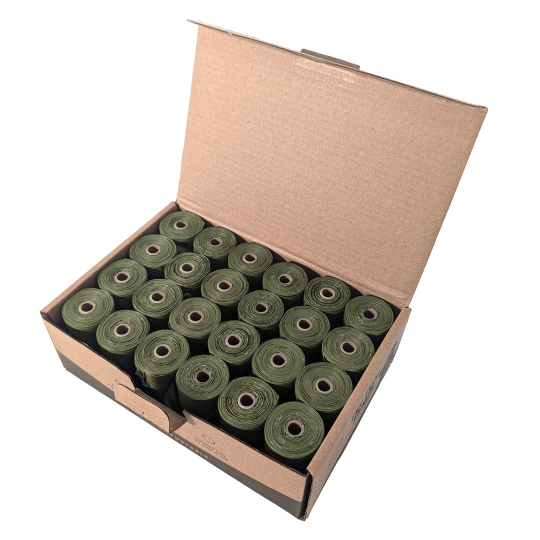 Pet Poop Bags – 100% kompostierbare Hundekotbeutel (360 Stück)