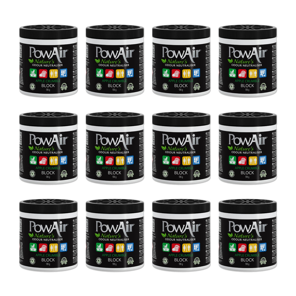 🎁 PowAir Block Apple Crumble – Duftblock gegen Gerüche 170 g (100% off)