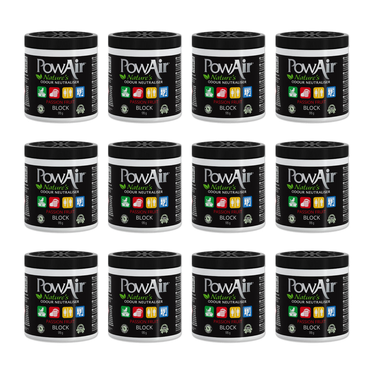 🎁 PowAir Block Passion Fruit – kompakter Geruchsentferner 170 g (100% off)