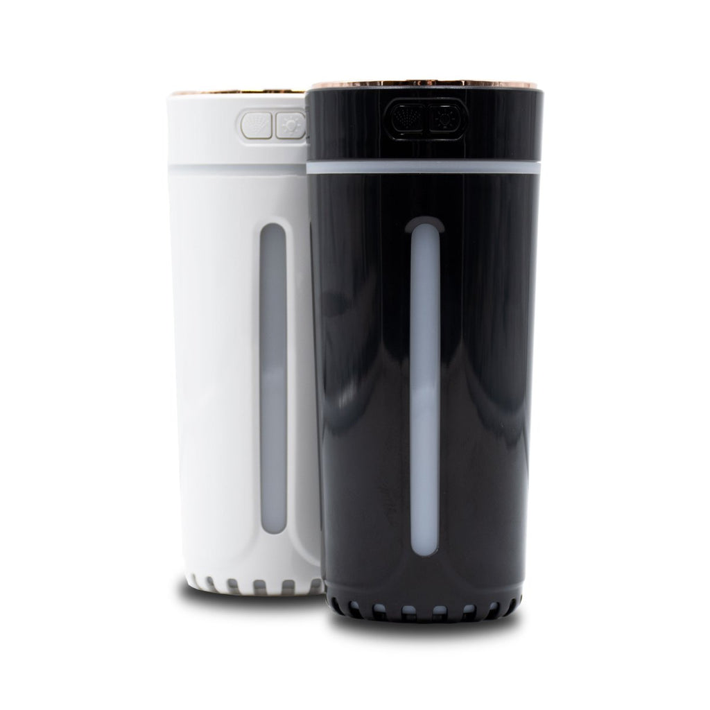 PowAir AutoMist Diffuser schwarz – Geruchsneutralisierer für Auto, Zuhause & Büro