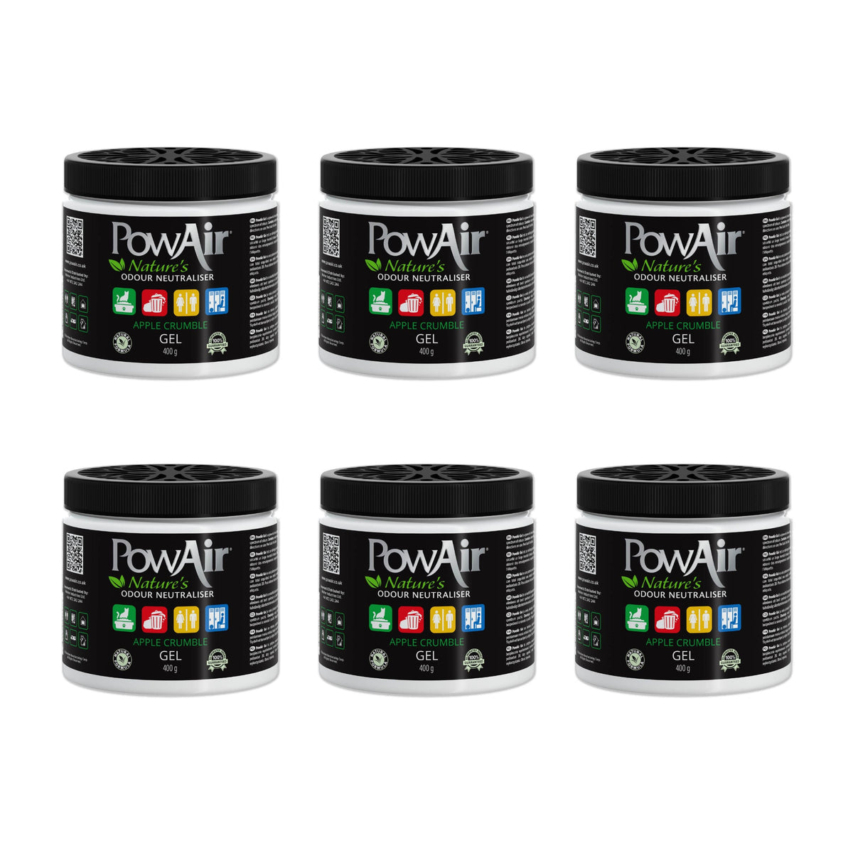 🎁 PowAir Geruchskiller Gel – Apple Crumble (100% off)