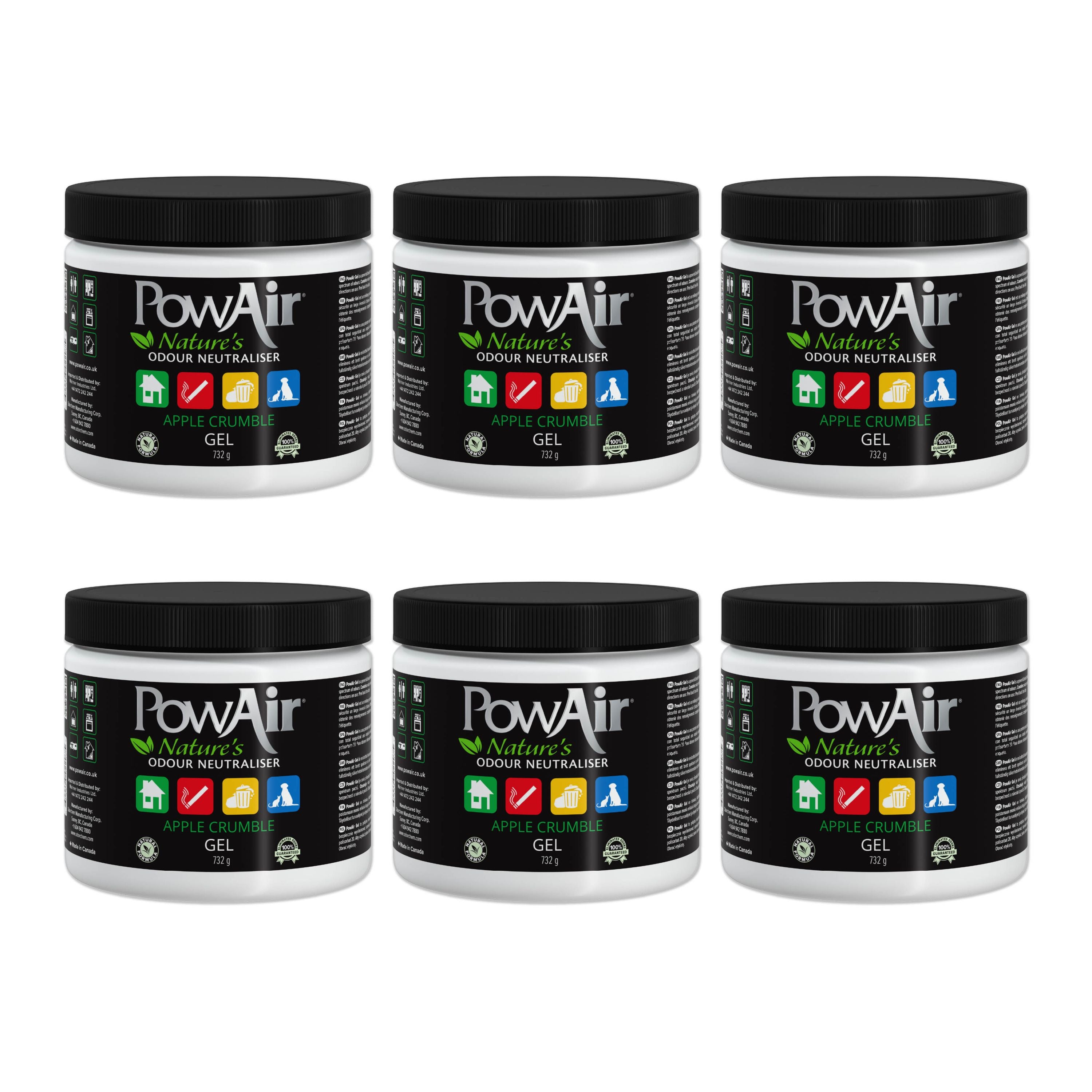 PowAir Geruchskiller Gel – Apple Crumble