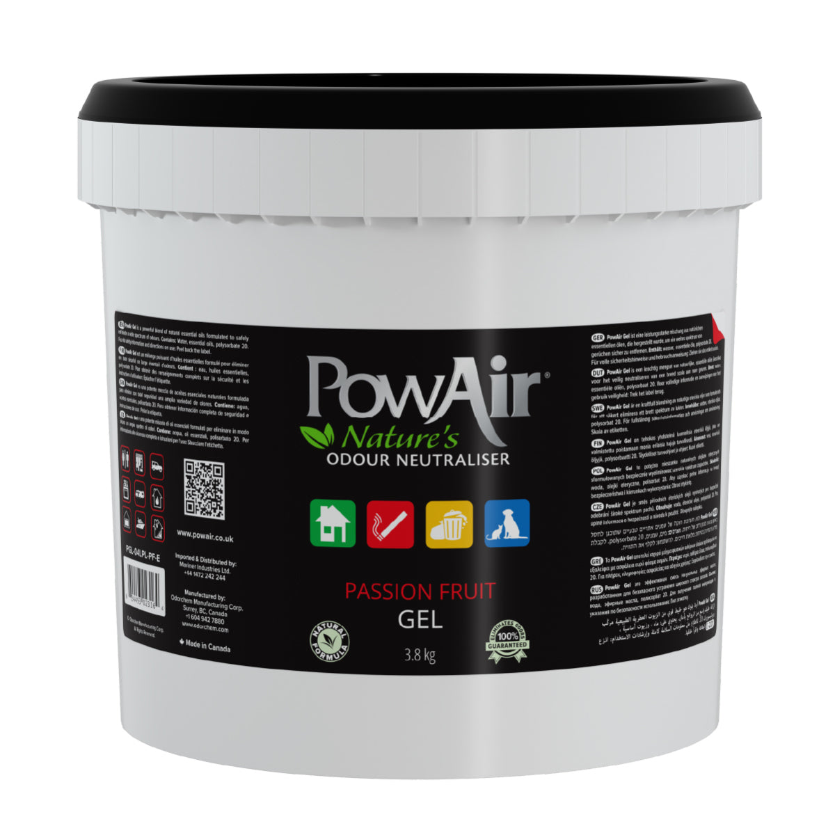 🎁 PowAir Geruchskiller Gel – Passion Fruit (100% off)