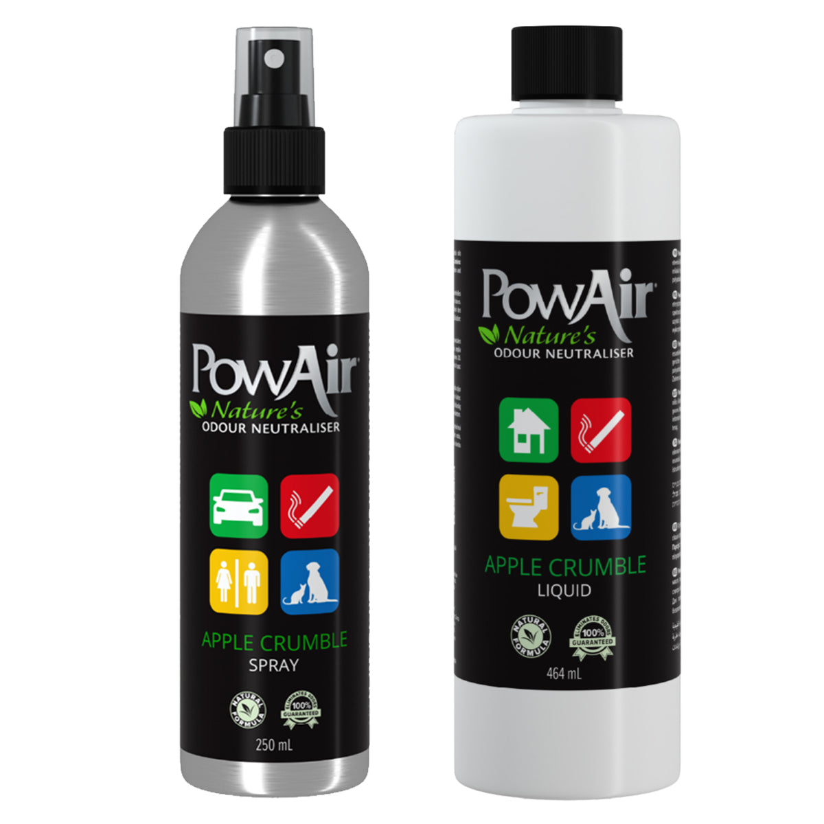 PowAir Lufterfrischer Apple Crumble – Natürliches Anti-Geruch-Spray 250ml