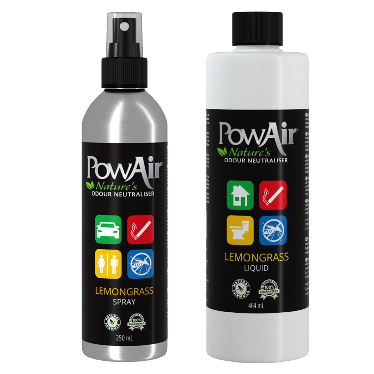 PowAir Lufterfrischer Lemongrass – Natürliches Anti-Geruch-Spray 250ml