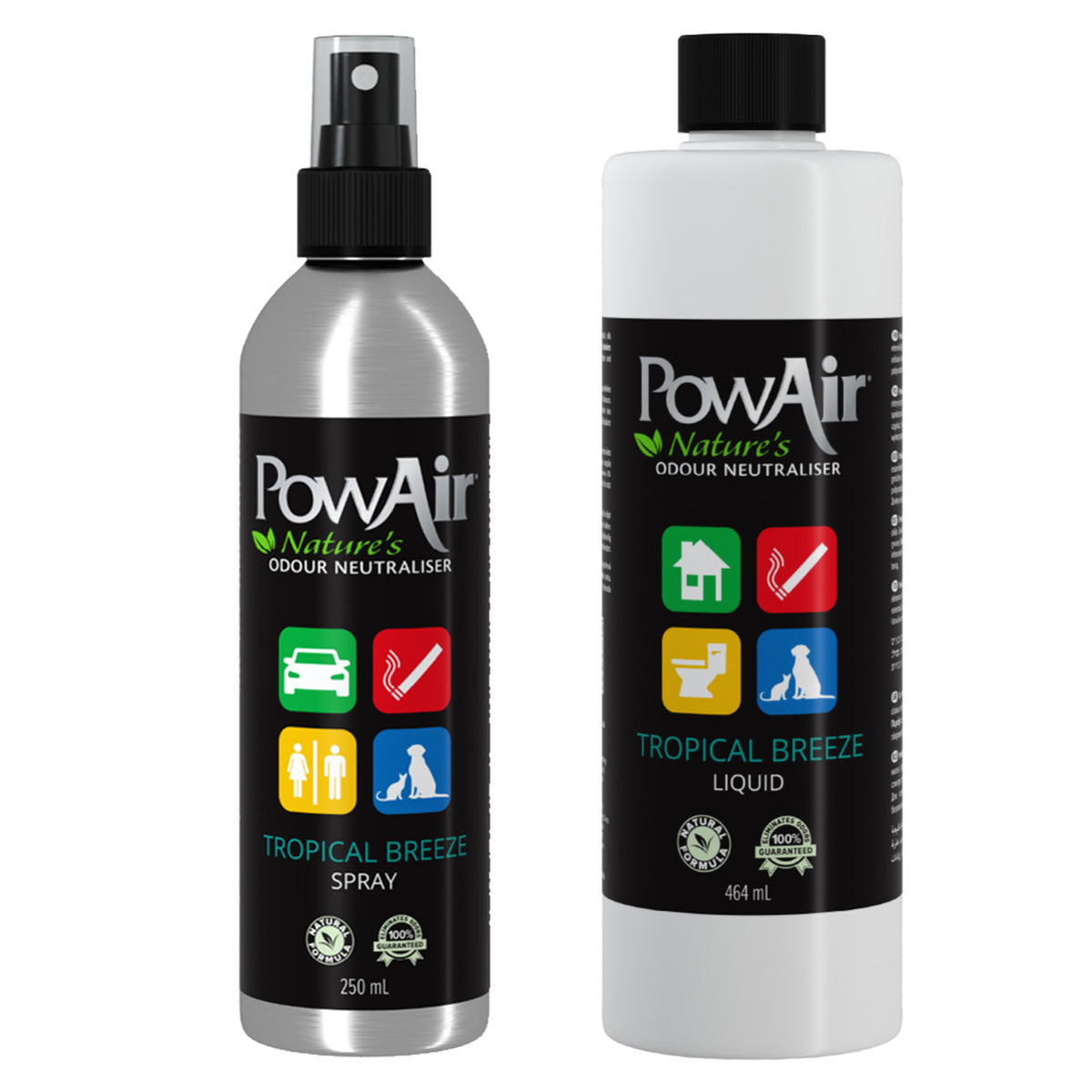 PowAir Spray Tropical Breeze – Natürlicher Lufterfrischer 250ml