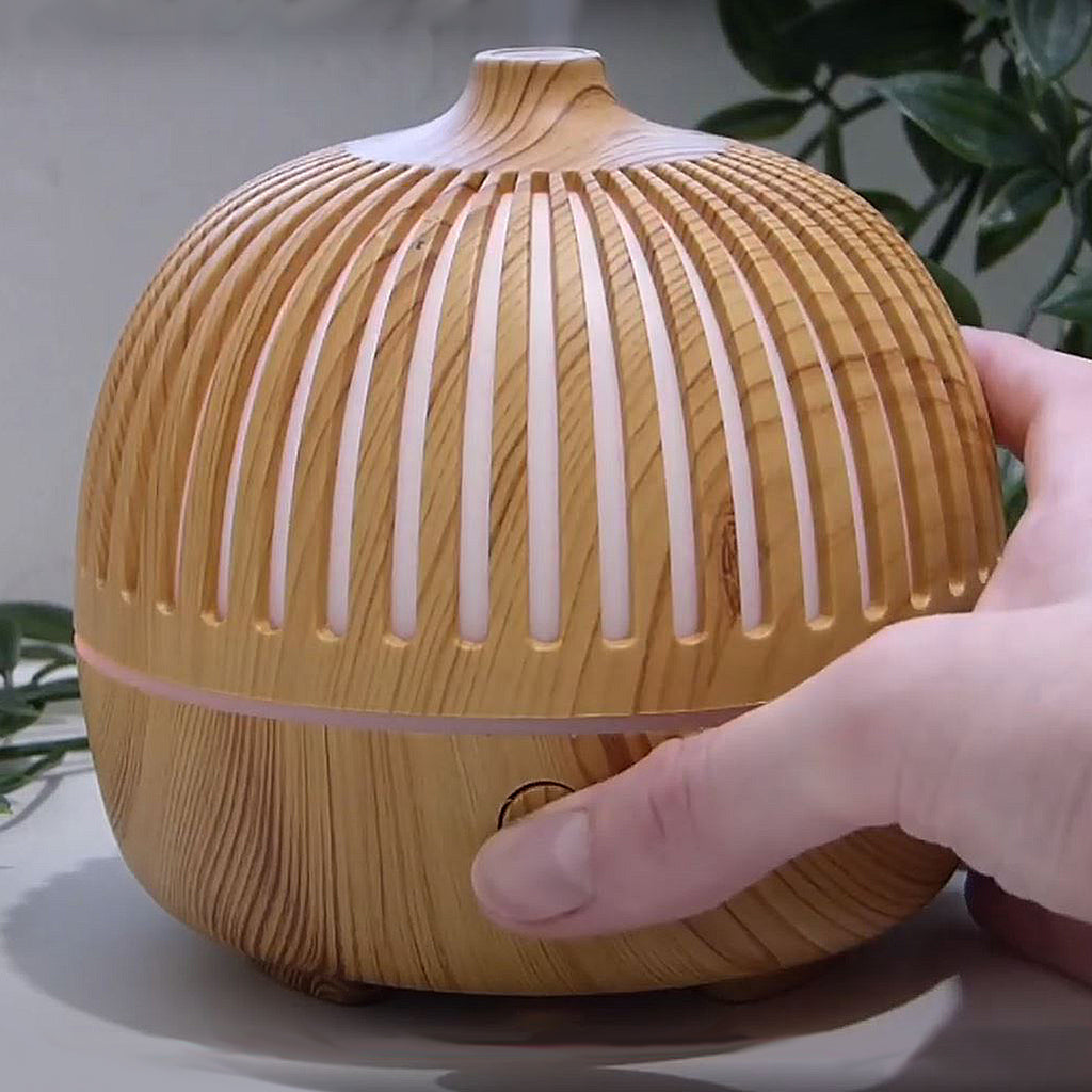 PowAir Harmony Mist Diffuser – Geruchsneutralisierender Aroma-Diffuser mit LED-Licht