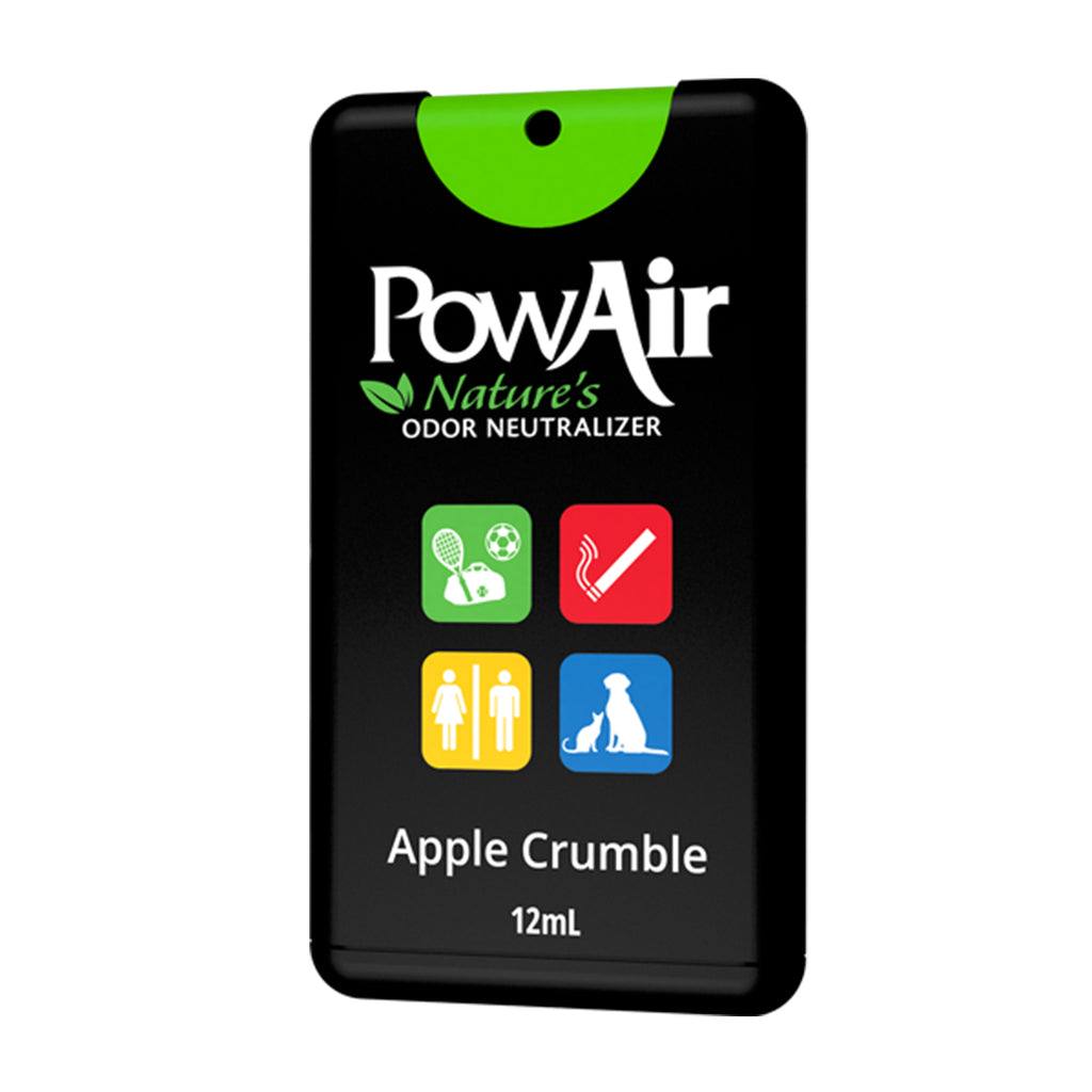 PowAir Spray Card Apple Crumble – Kompakter Geruchsentferner für unterwegs 12 ml