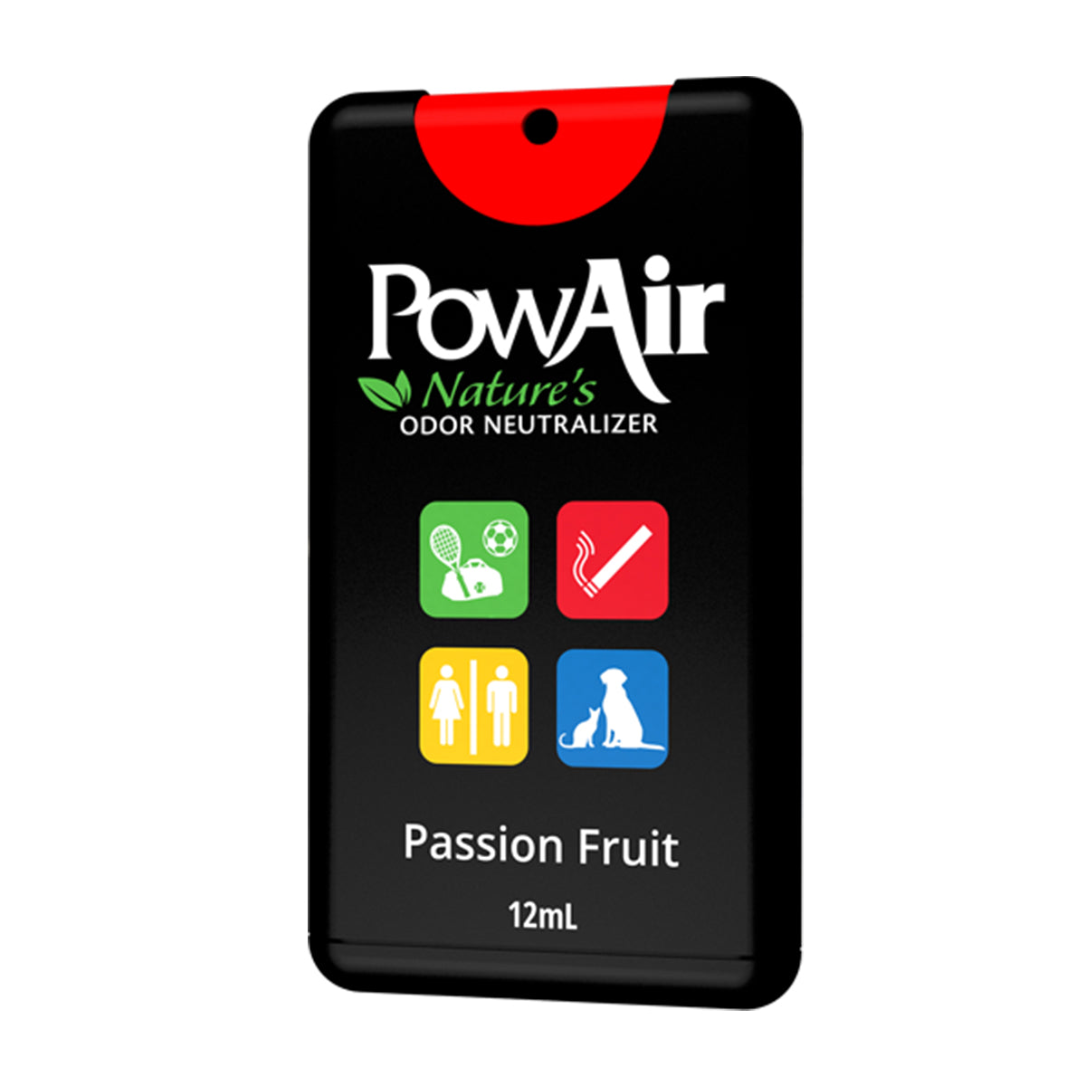 PowAir Spray Card Passion Fruit – Kompakter Geruchsentferner für unterwegs 12 ml