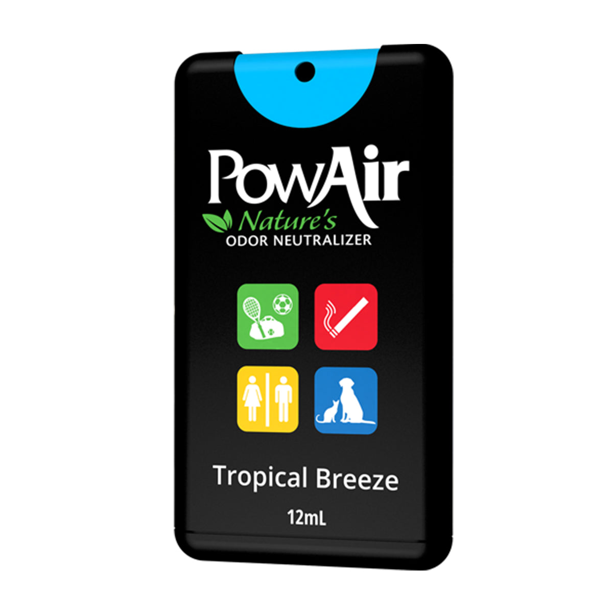 PowAir Spray Card Tropical Breeze – Kompakter Geruchsentferner für unterwegs 12 ml